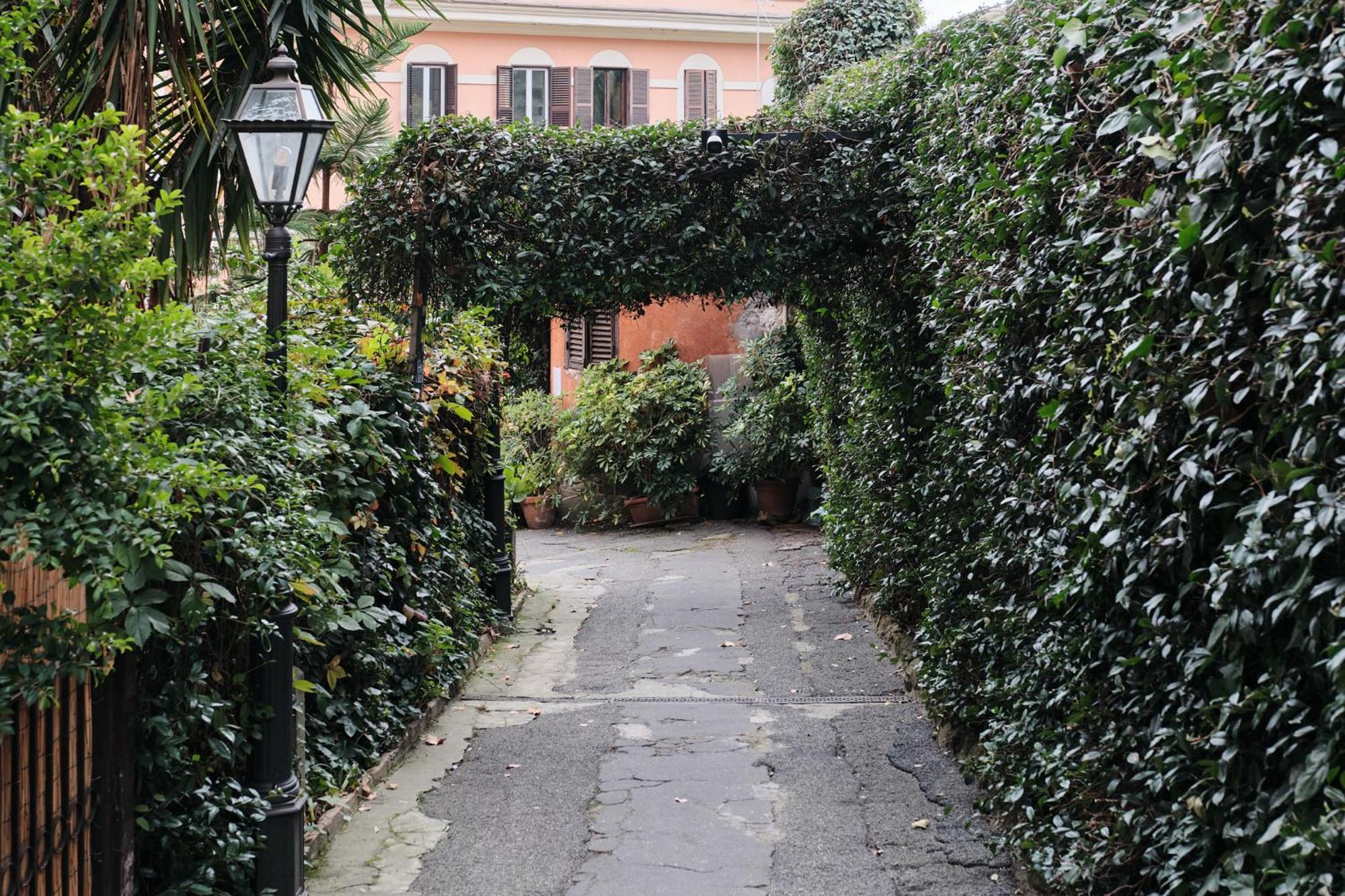 Trastevere- Flat Con Giardino, Ac, Wi-Fi & Netflix Rome Bagian luar foto