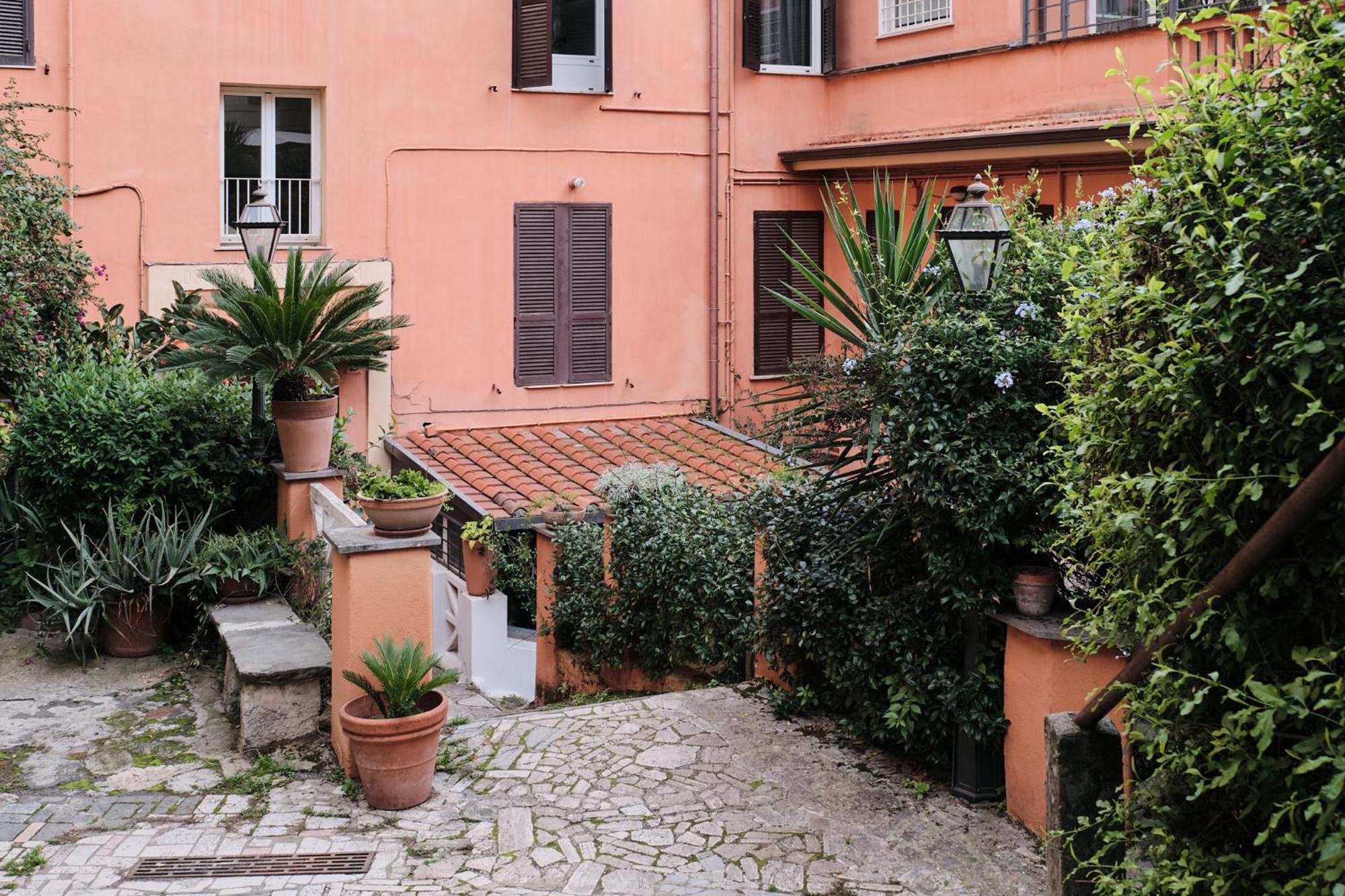 Trastevere- Flat Con Giardino, Ac, Wi-Fi & Netflix Rome Bagian luar foto