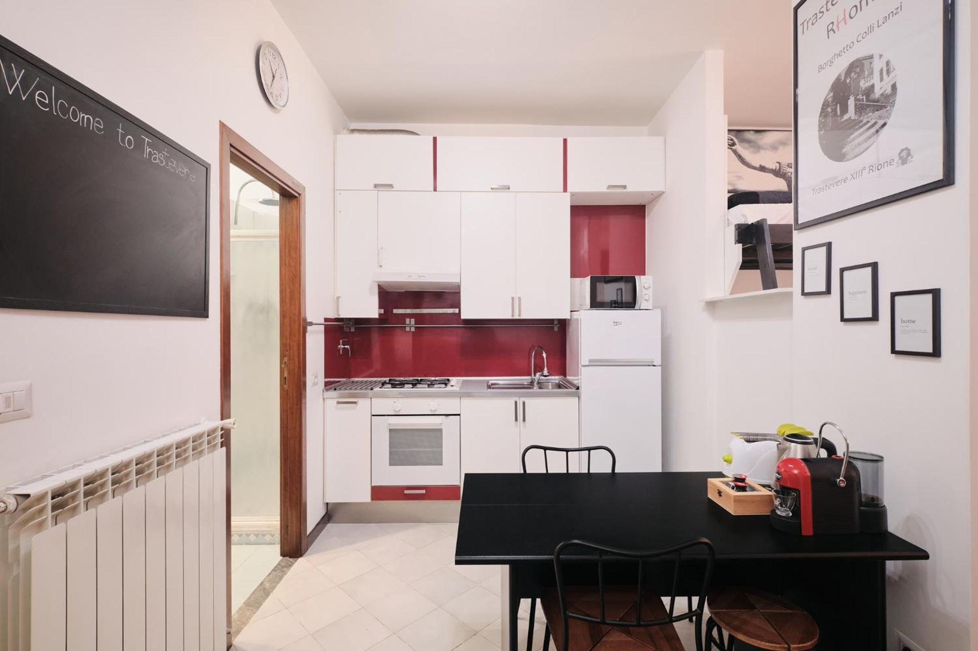 Trastevere- Flat Con Giardino, Ac, Wi-Fi & Netflix Rome Bagian luar foto